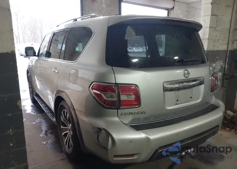 2020 Nissan Armada Sl 4Wd z USA, uszkodzony, nr VIN JN8AY2NC9L9619714
